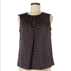 Jones New York | B/W Polkadot Top